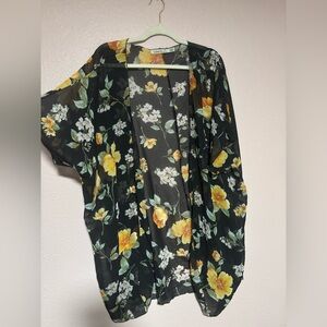 Floral Sheer Kimono